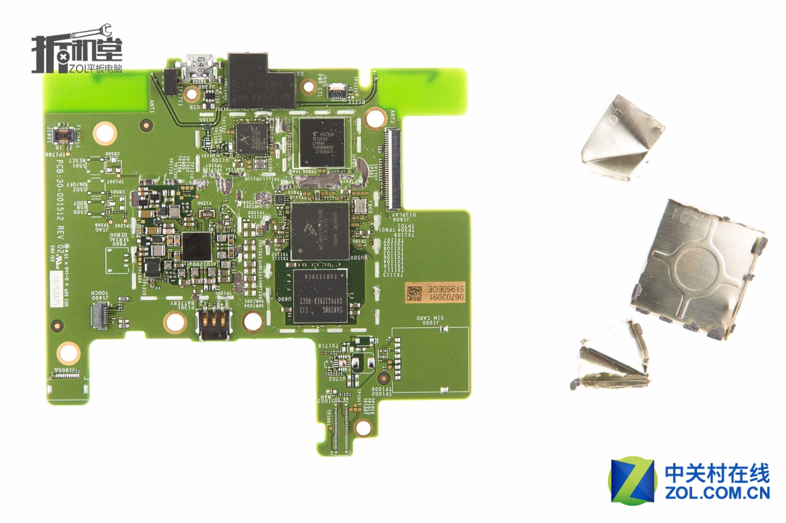 KPW3 PCB with shield removed